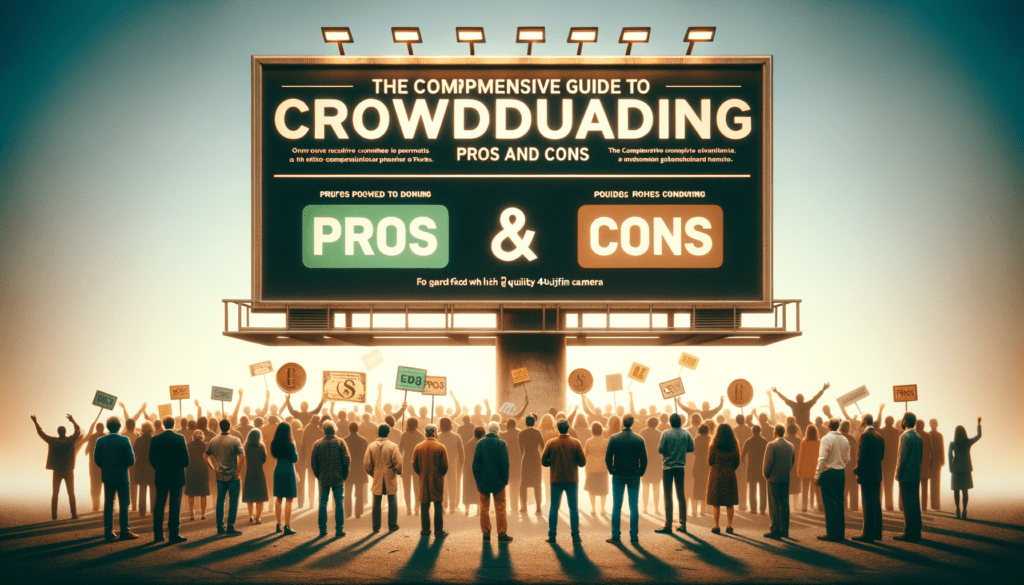 The Comprehensive Guide to Crowdfunding: Pros and Cons